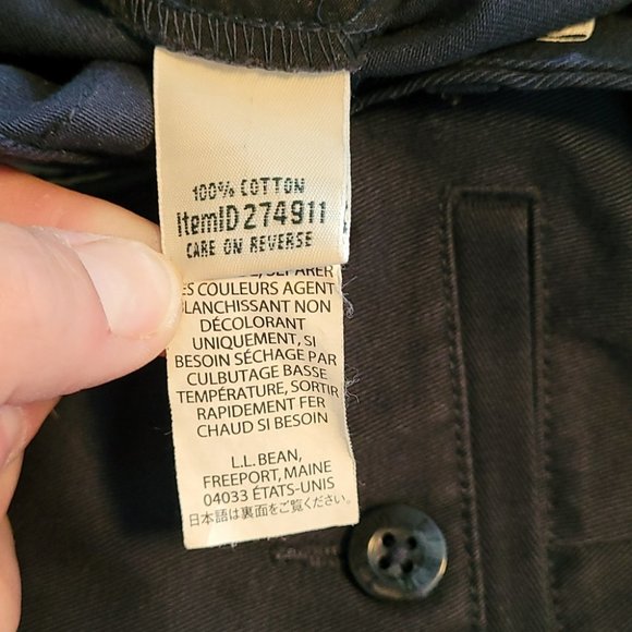 LL Bean Cotton Midi Skirt - Picture 8 of 8